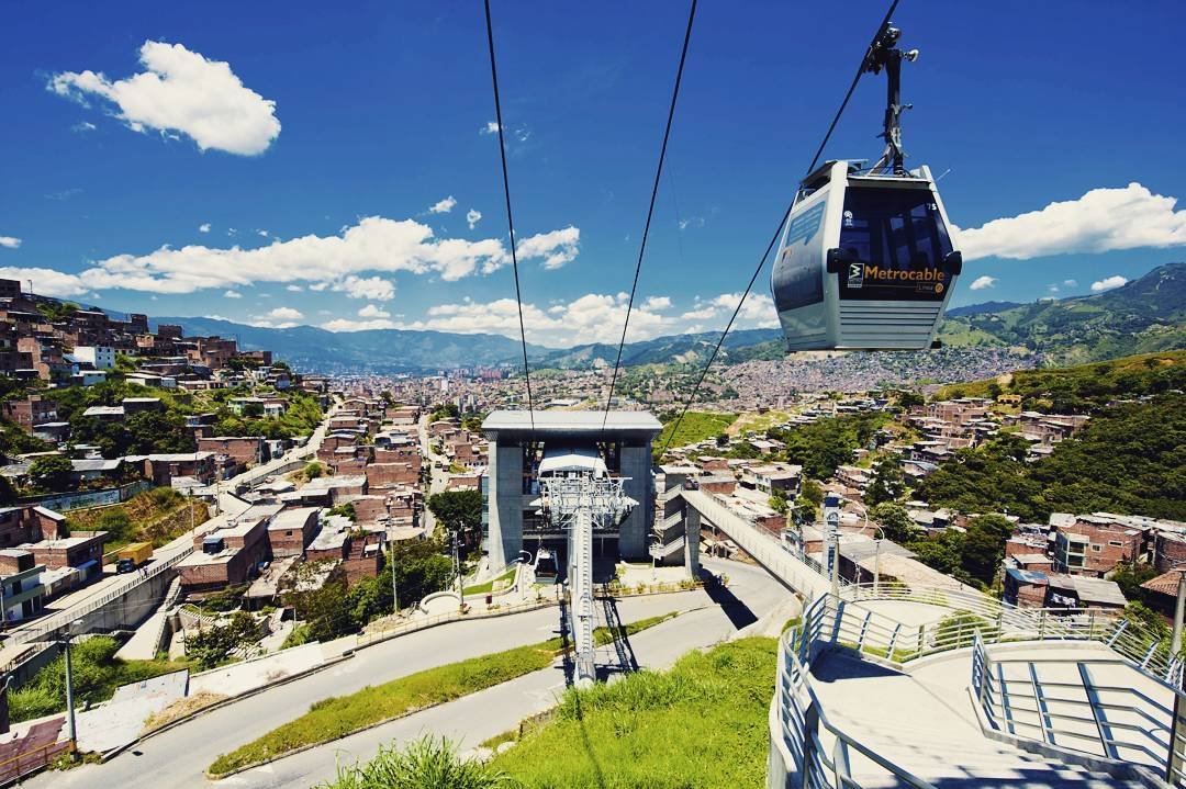Metro cable Medellín